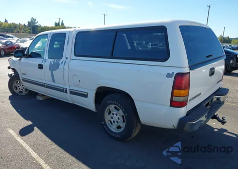 2002 Chevrolet Silverado 1500 Ls from USA, damaged, VIN 2GCEC19V721217537